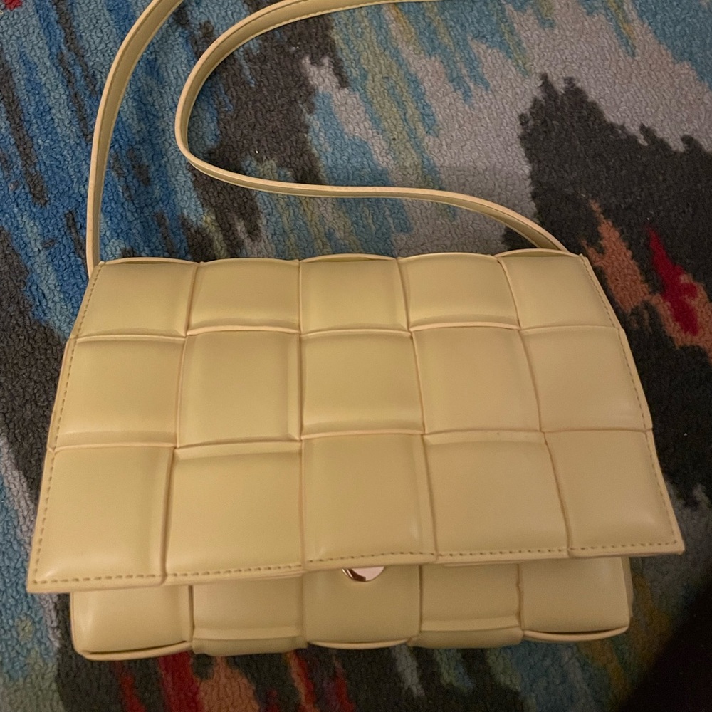 Eloquii woven crossbody bag